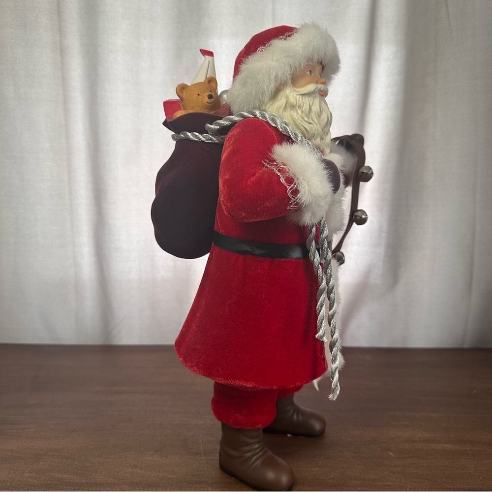 Hallmark Keepsake Father Christmas Figure Table Decoration Large 12" 2011